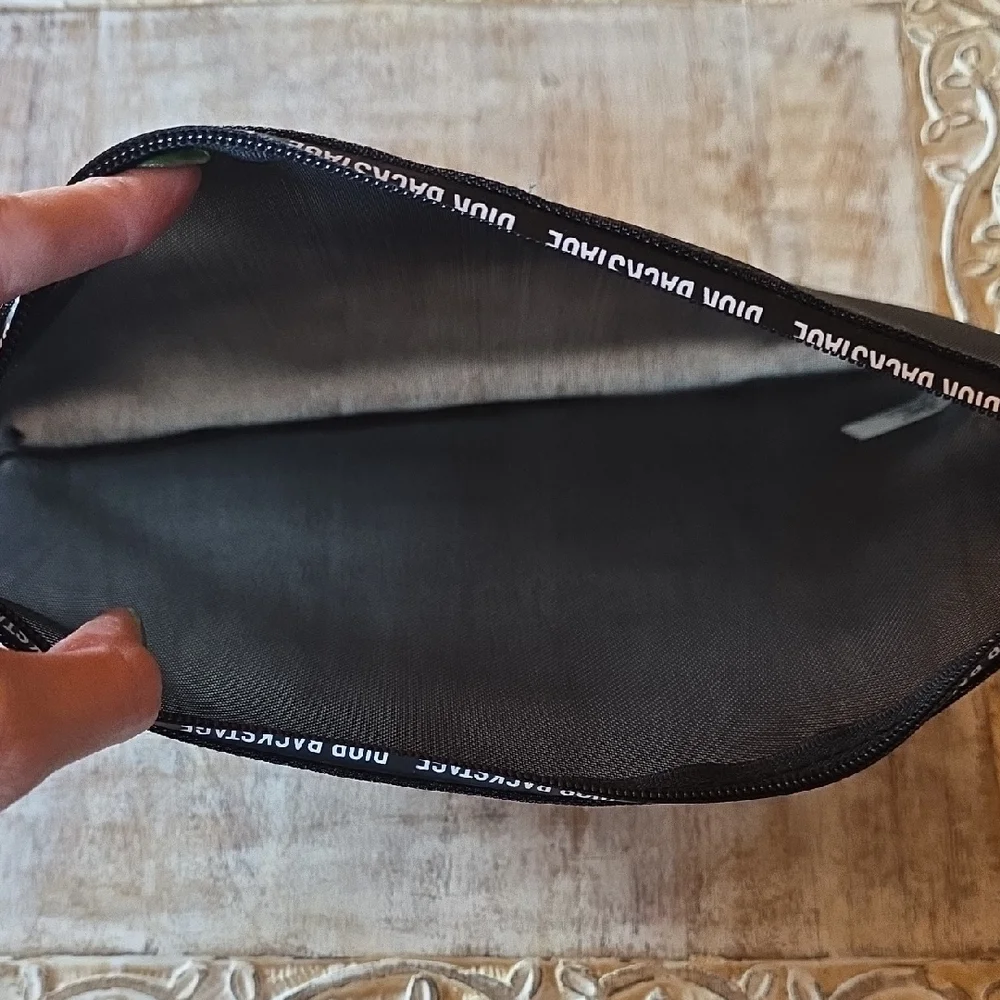 Dior Backstage Makeup Bag / Cosmetic Pouch – Black